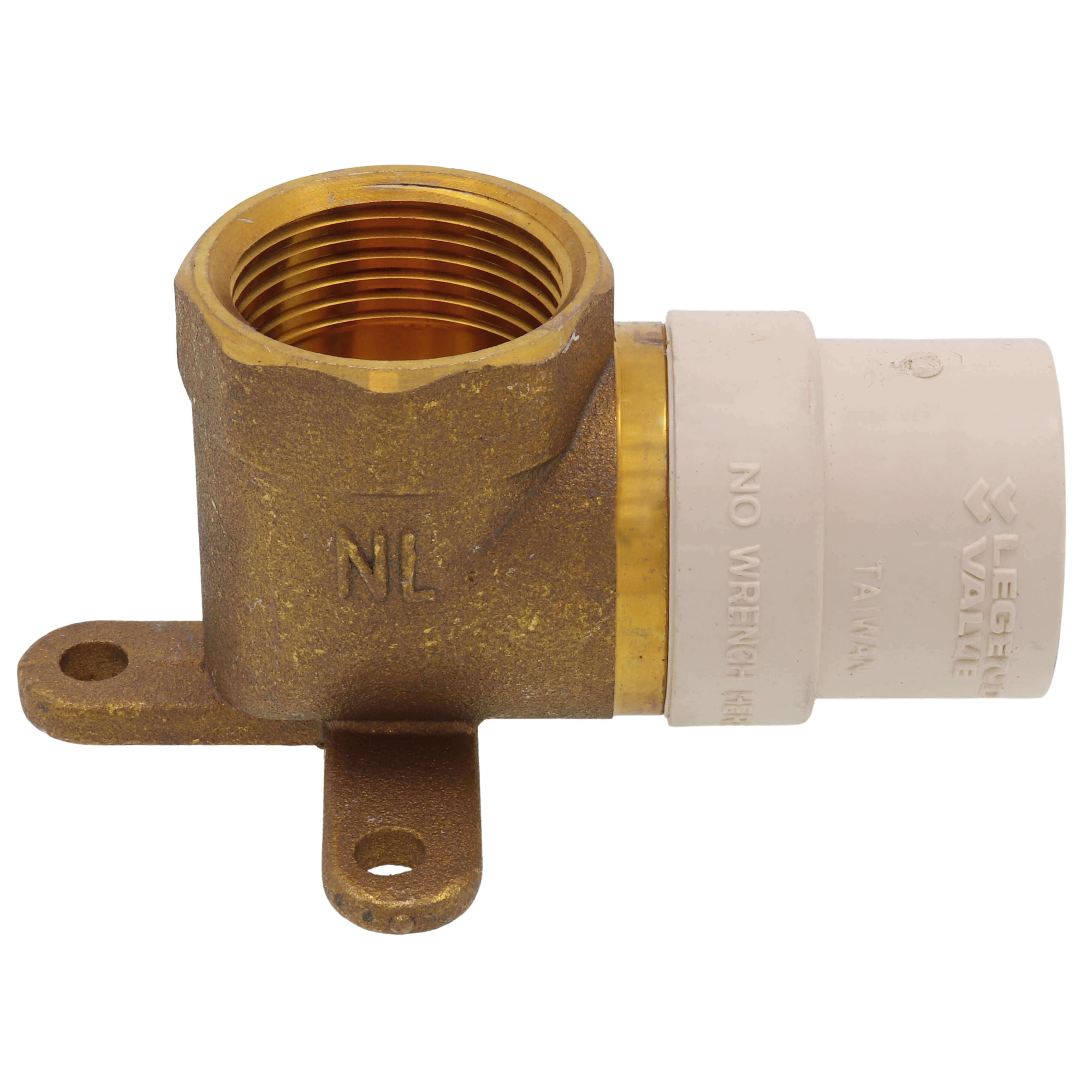 LEGEND VALVE Legend Valve 302-234NL 3/4 CPVC x FIP 3 Hole D.E. NL