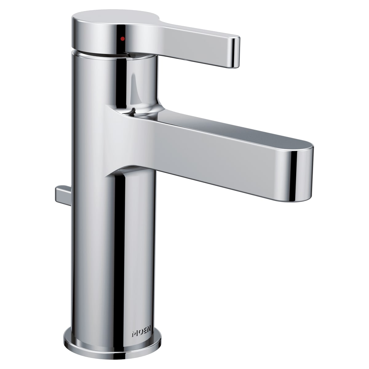 MOEN Moen 6710 Vichy Single Handle Monoblock Bathroom Sink Faucet in Chrome