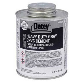 OATEY Oatey 30329 32 Oz CPVC-PVC Gray Industrial Cement EP42