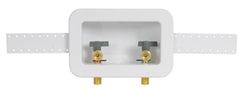 OATEY Oatey 38107 Centro II Quarter-Turn F1960 PEX Connection Washing Maching Supply Box with Hammer Arrestor