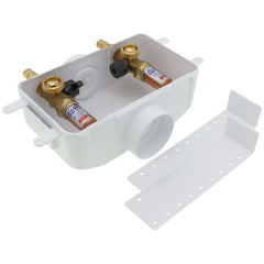 OATEY Oatey 38107 Centro II Quarter-Turn F1960 PEX Connection Washing Maching Supply Box with Hammer Arrestor
