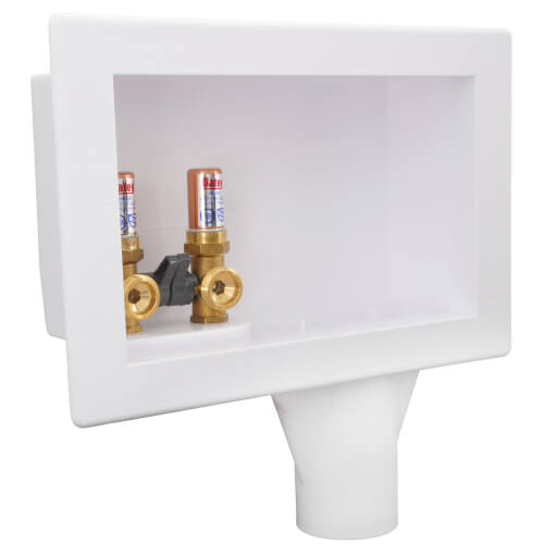 OATEY Oatey 38642 The Eliminator Copper Connection Washing Machine Supply Box with Hammer Arrestor