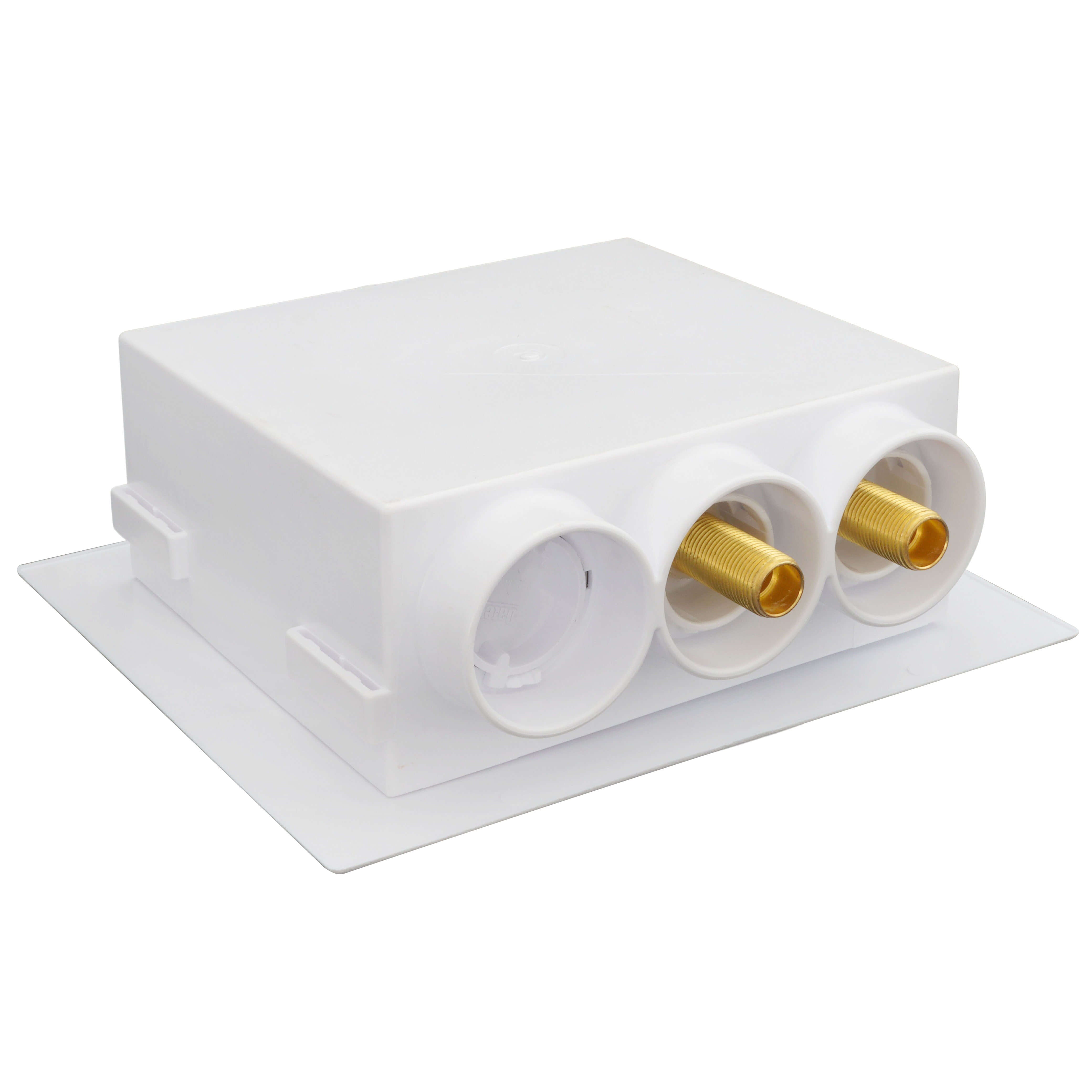 OATEY Oatey 38545 Quadtro Quarter-Turn Copper Connection Washing Machine Supply Box