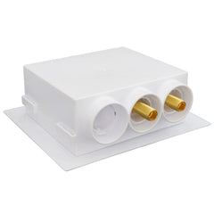 OATEY Oatey 38545 Quadtro Quarter-Turn Copper Connection Washing Machine Supply Box