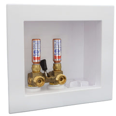 OATEY Oatey 38545 Quadtro Quarter-Turn Copper Connection Washing Machine Supply Box