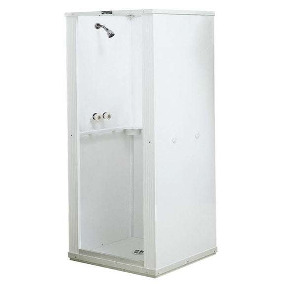 MUSTEE E.L. Mustee & Sons Inc 140 Shower Stall 36X36 STD Base & Curtain Included