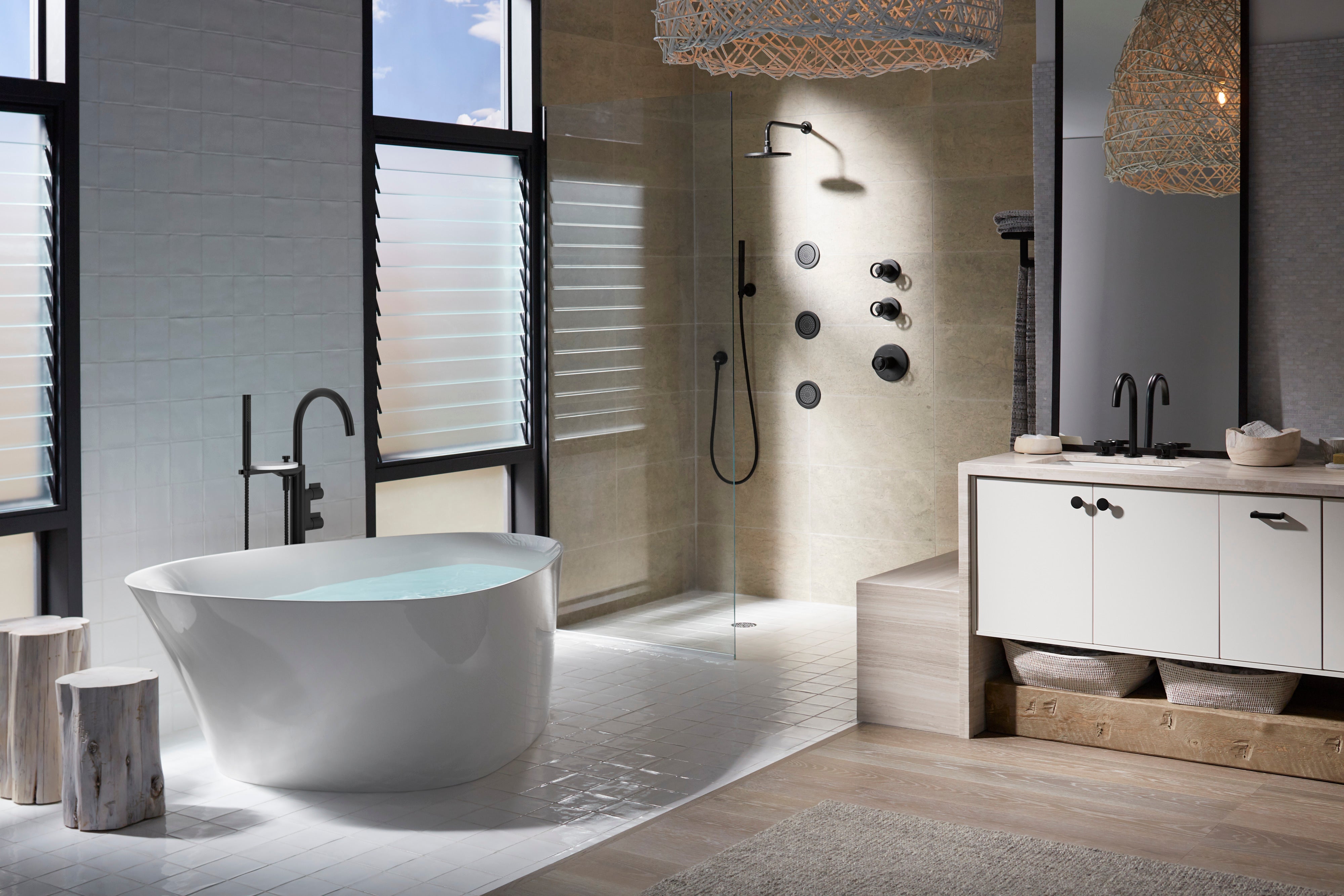 SWAN VT022612B.058 BATHROOM VANITIES