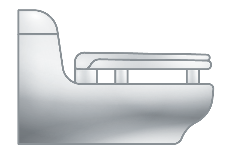 CENTOCO HL440STS-106 TOILET SEATS