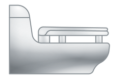 CENTOCO HL440STS-106 TOILET SEATS