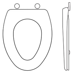 BEMIS 1200TCA 146 TOILET SEATS