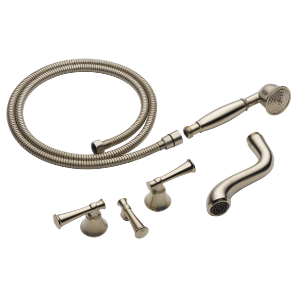 DELTA FAUCET Delta Faucet T70305-BN Brizo Baliza: Two-Handle Tub Filler Trim Kit