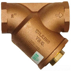 ZURN ZURN 1-YBXLP Y STRAINER 1 BRNZ - 1YBXLP THRD W/20-MESH SS SCRN