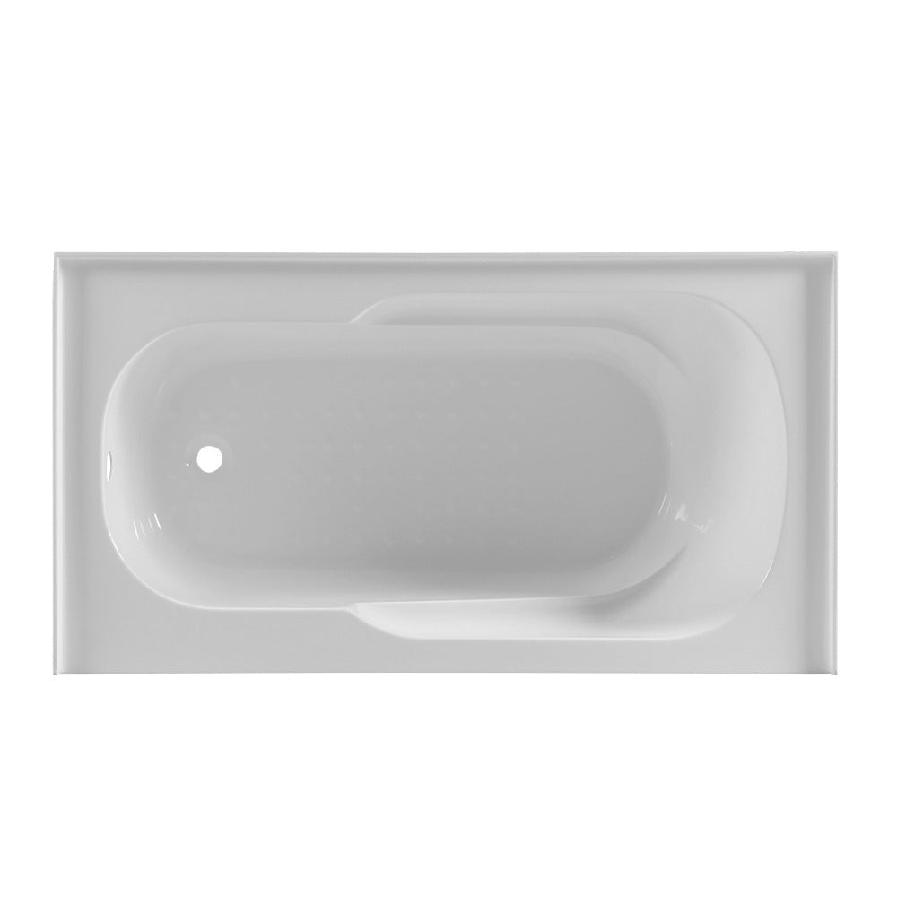 DAKOTA Dakota Plumbing Products DST-ALLC00W Alcove Soaker Bathtub