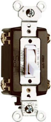 LEGRAND Pass Seymour 664WGCC12 4-way Toggle Switch 15A 120V White 12-pack