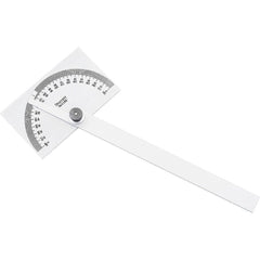 STARRETT Starrett 50672 Dial Protractor 6 in Blade Rectangular Head