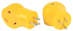 CAMCO Camco Mfg 55325 Electrical Adapter 15A to 30A 90 Degree 125V