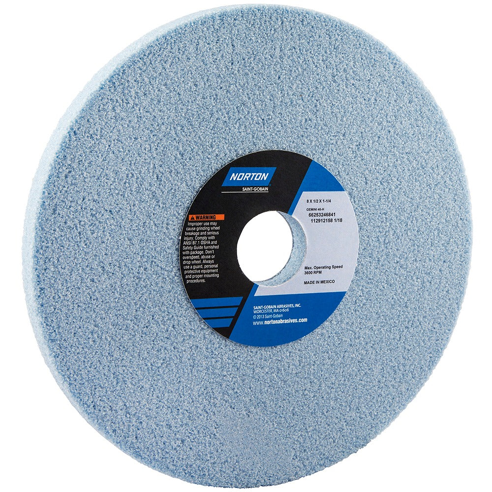 NORTON Norton 66253246841 Surface Grinding Wheel 46 Grit 8 in