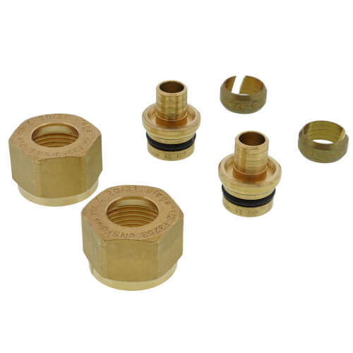 VIEGA Viega 19009 ProRadiant 1/2-Inch SVC Compression PEX Adapter