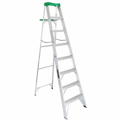 LOUISVILLE LADDER Louisville Ladder AS4008 Aluminum Stepladder 8 Ft Type Ii