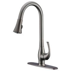 COMPASS Compass 191-6601 Pulldown Kitchen Faucet Brushed Nickel