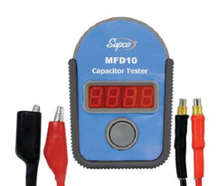 SUPCO Supco MFD10 Digital Capacitor Tester LED Display 0.01 to 10000mF +/-5% Accuracy