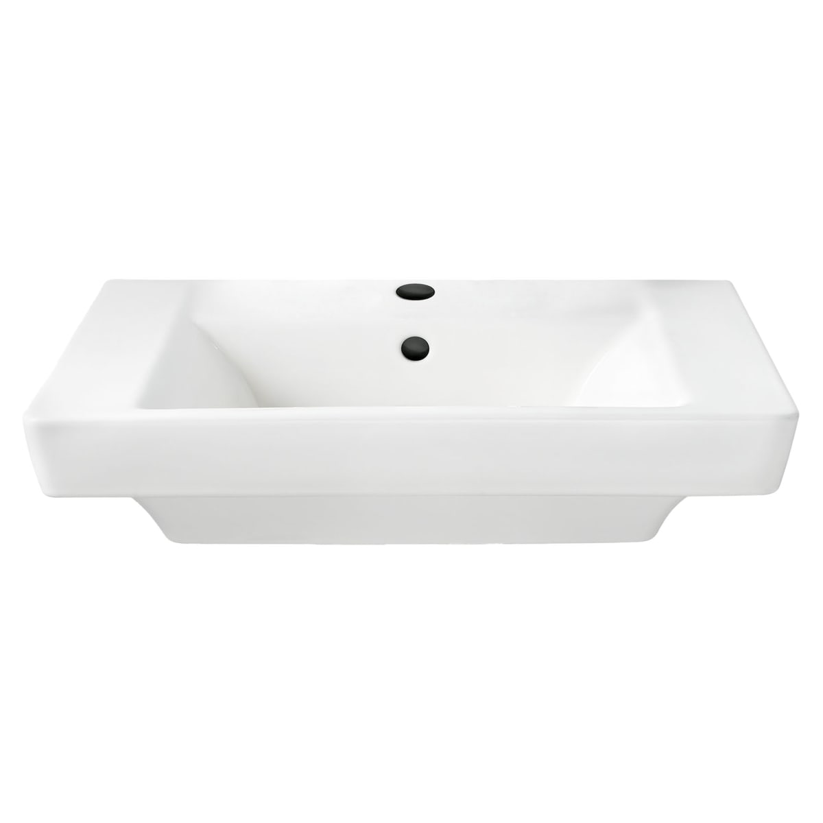 AMERICAN STANDARD American Standard 0641001.020 Boulevard 24 x 19 in. Rectangular Pedestal Bathroom Sink in White
