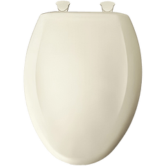 BEMIS Bemis 1200SLOWT346 Elongated Slow Close Toilet Seat Plastic Biscuit