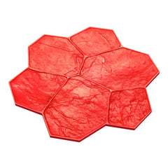 BONWAY BonWay 12-873 Floppy Mat - Random Stone - Red - 29 x 29