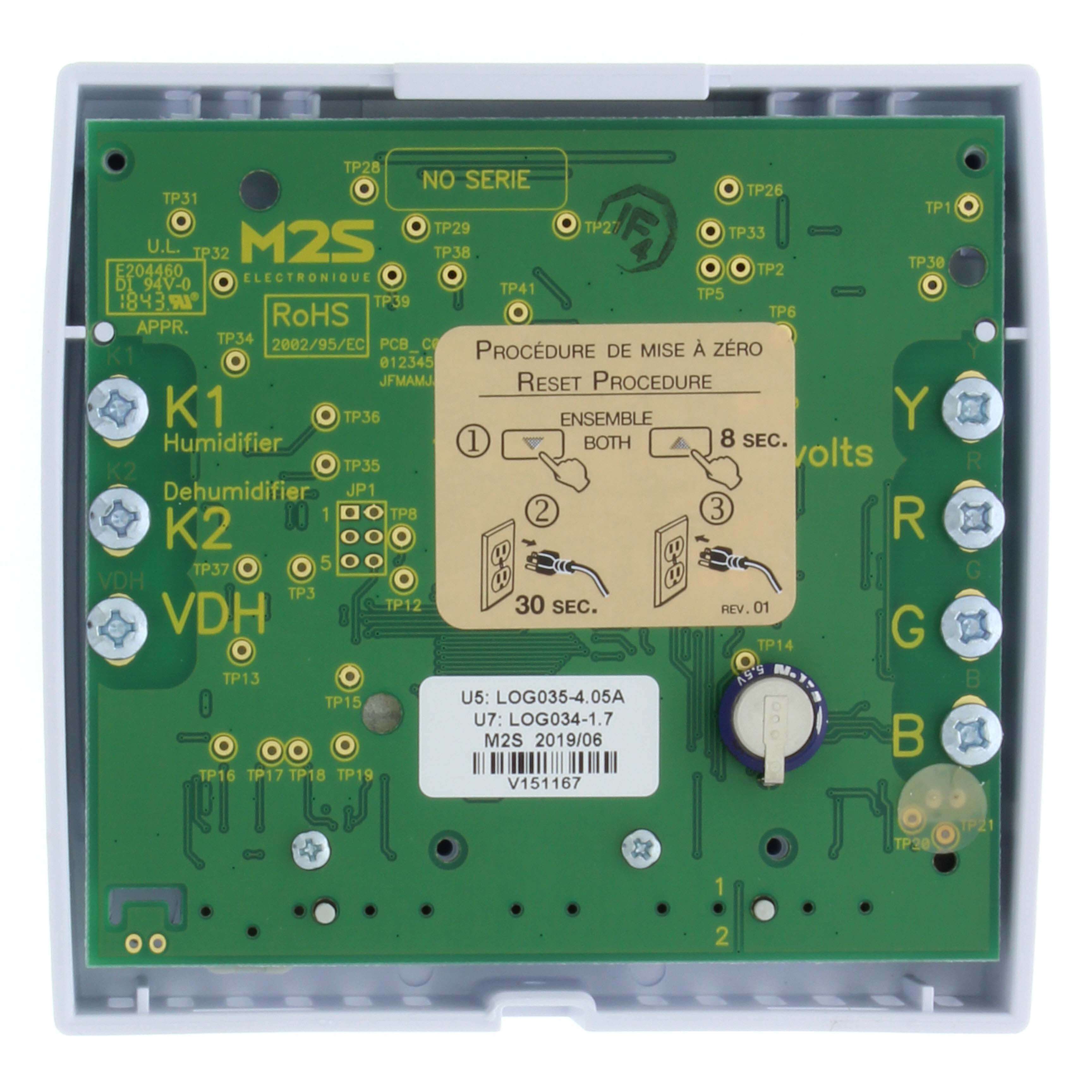 BROAN-NUTONE Broan-NuTone VT8W NUT-BRO VT8W VNTR WALL CONTROL