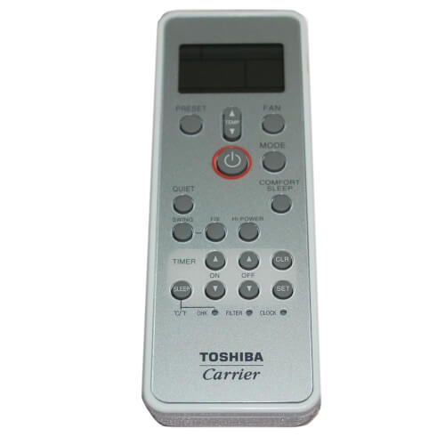 CARRIER 43T69085 MINI SPLIT REMOTE CONTROLS