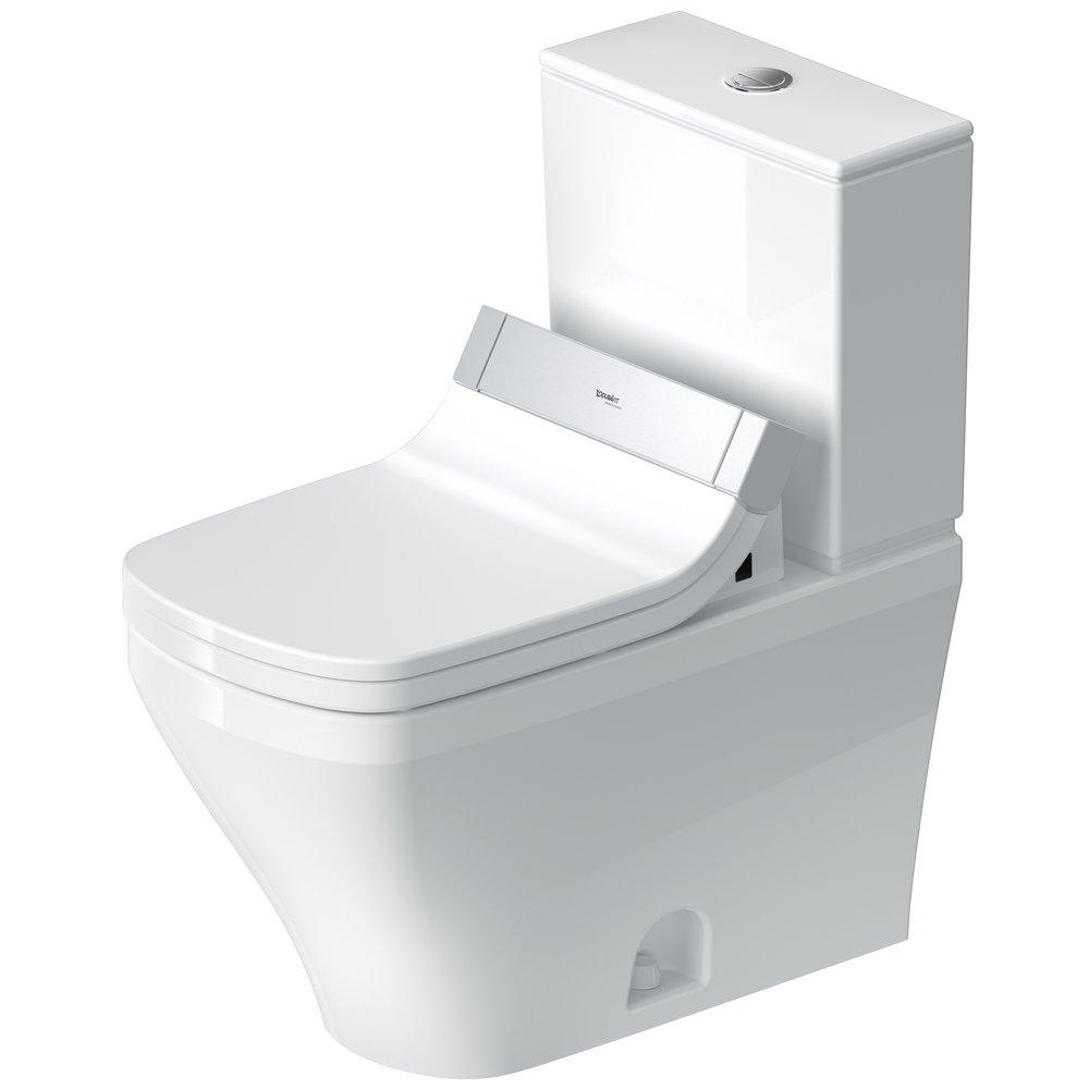 DURAVIT Duravit D4053000 DuraStyle Durastyle Two-Piece Toilet Tank And Bowl With Sensowash Seat White D4053000