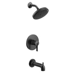 MOEN Moen UT2263EPBL Cia One Handle Single Function Bathtub & Shower Faucet in Matte Black Trim Only