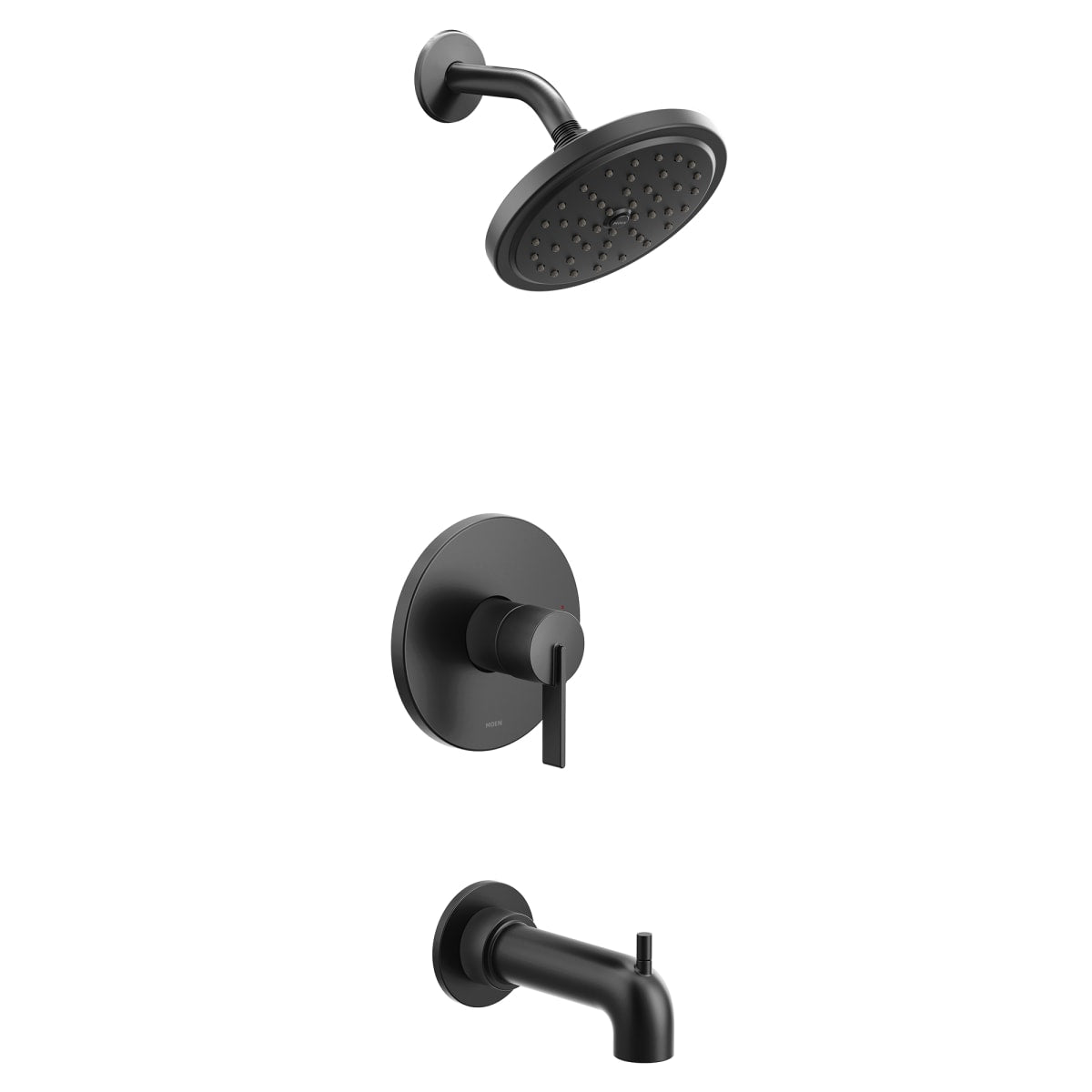 MOEN Moen UT2263EPBL Cia One Handle Single Function Bathtub & Shower Faucet in Matte Black Trim Only