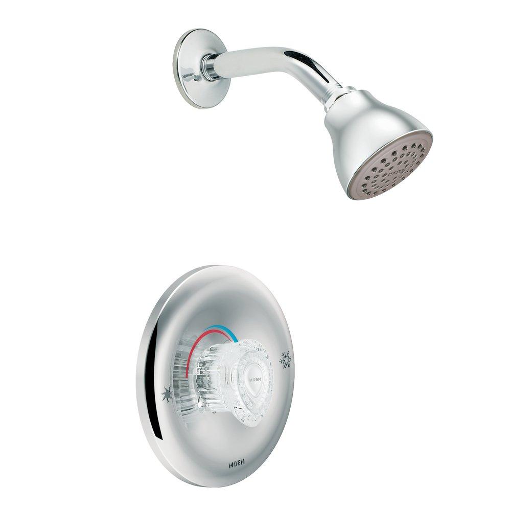 MOEN Moen T182 Chateau 1 Handle Shower Faucet in Chrome (Trim Only)
