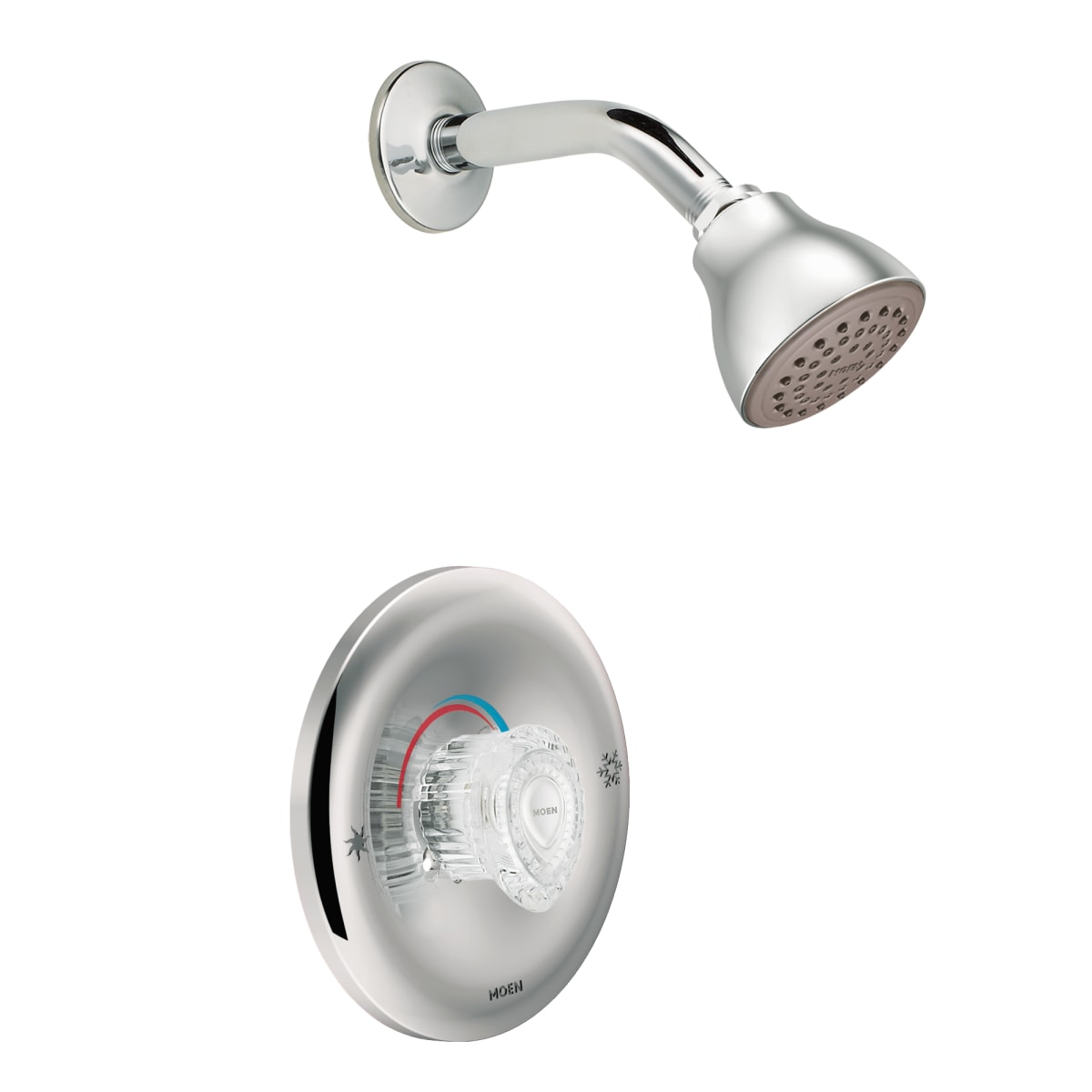 MOEN Moen T182 Chateau 1 Handle Shower Faucet in Chrome (Trim Only)