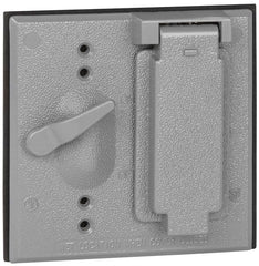 RED DOT Red Dot 2CCTD Dry-Tite Weatherproof Receptacle Cover, Die Cast Aluminum