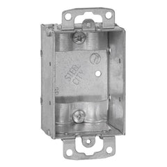 STEEL CITY Steel City SWB-25 Non-Gangable Switch Box 7.5 Cubic Inches 3 Inches Long x 2 Inches Wide x 1-1/2 Inches Deep