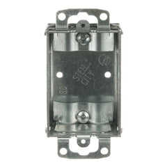STEEL CITY Steel City SWB-25 Non-Gangable Switch Box 7.5 Cubic Inches 3 Inches Long x 2 Inches Wide x 1-1/2 Inches Deep