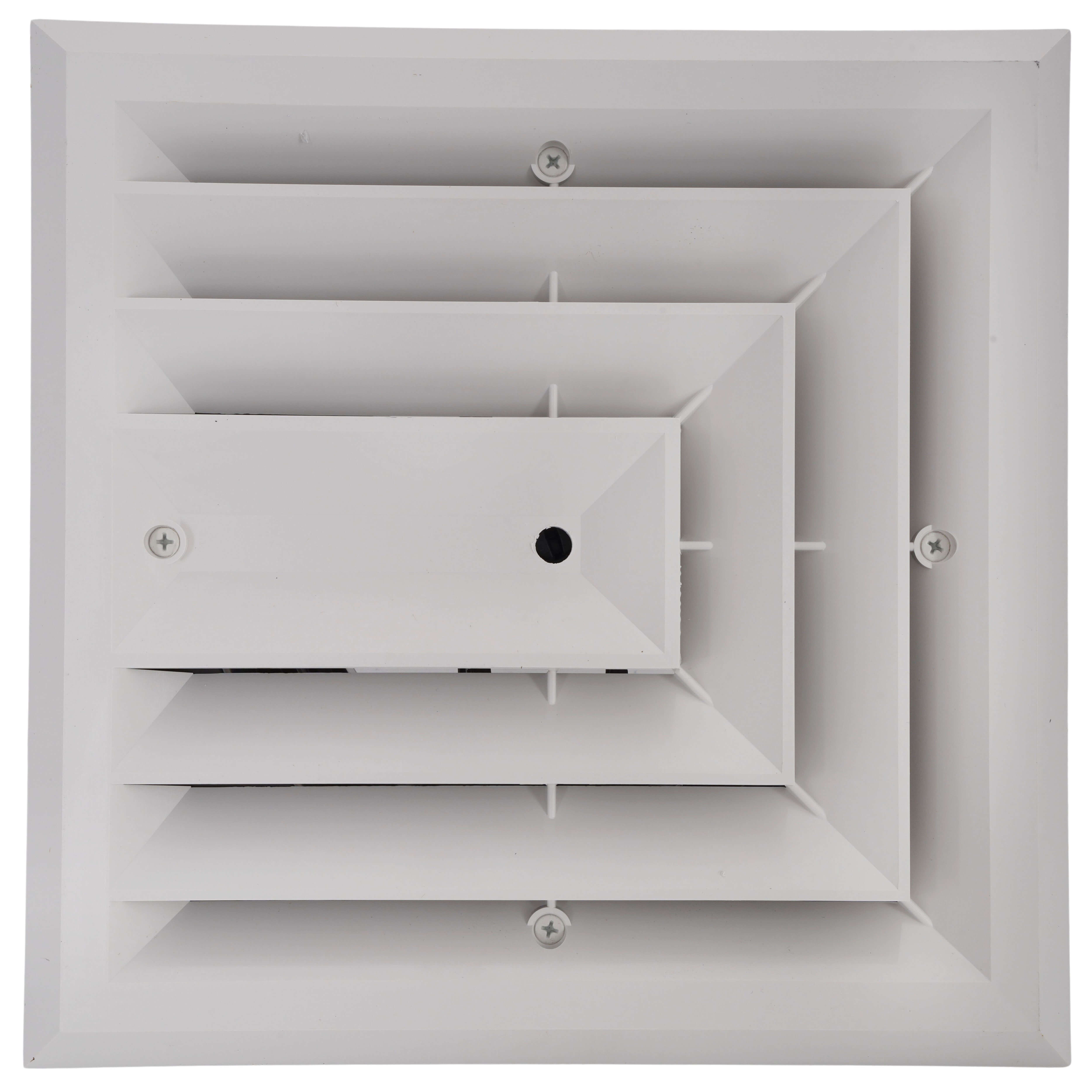 AIRTEC AirTec 81913 MV3 Ceiling Diffuser w/ 3-Way Grille (8 x 8)