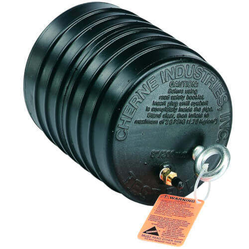 CHERNE Cherne 041394 Test-Ball 10 x 8-3/4 in. Pressure Testing, Blocking, Repair, Maintenance, Installation Test Plug