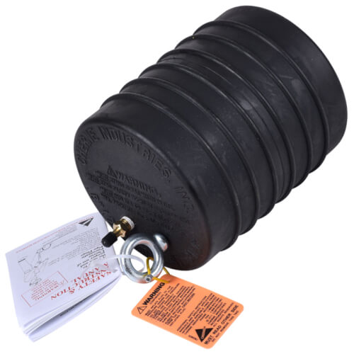 CHERNE Cherne 041394 Test-Ball 10 x 8-3/4 in. Pressure Testing, Blocking, Repair, Maintenance, Installation Test Plug