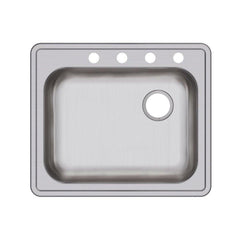 DAYTON Dayton GE12521R4 Kitchen Sink 25 x 21-1/4 Drop-In Sink with Right Drain