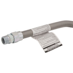 Dormont 0240903 Model 40-4141-24 3/4 ID (1 OD) High BTU Stainless Steel Gas Connector 3/4 MIP x 3/4 FIP (24 Length)