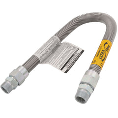 Dormont 0240903 Model 40-4141-24 3/4 ID (1 OD) High BTU Stainless Steel Gas Connector 3/4 MIP x 3/4 FIP (24 Length)