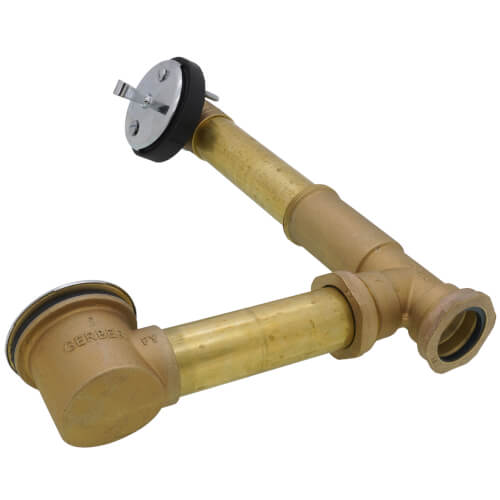 GERBER Gerber G0041812 Chrome Trip Lever Drain for Standard Tub