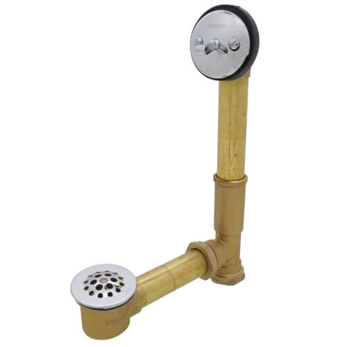 GERBER Gerber G0041812 Chrome Trip Lever Drain for Standard Tub