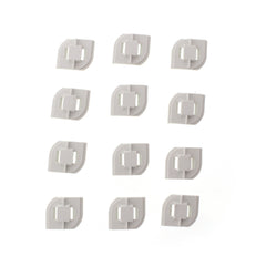 FORTRESS Fortress 84099 Twistlock Line Set Duct Clip - 12 Pack
