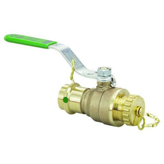 VIEGA Viega 79876 3/4 x 3/4 ProPress x Garden Hose 250 PSI CWP Lead-Free 316 Stainless Steel Ball C87700 Bronze Body Full Port Lever Handle Ball Valve