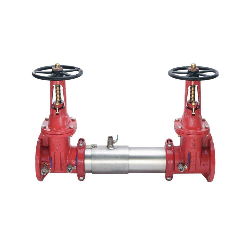 WATTS Watts 0111512 Series 757 4 in Stainless Steel Flanged 175 psi Backflow Preventer