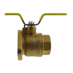 WEBSTONE Webstone H-40405 1-1/4 FIP x Flange Non-Potable Isolator Uni-Flange Ball Valve Full Port Forged Brass Ball Valve